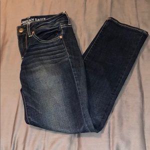 American Eagle straight super stretch jeans
